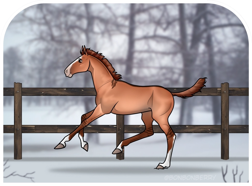 0185 Swirl Side's Blazing Embers