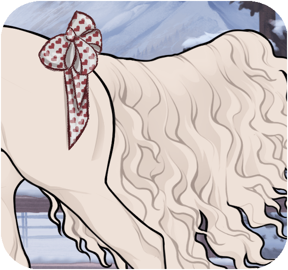 Valentine's Tail Bow