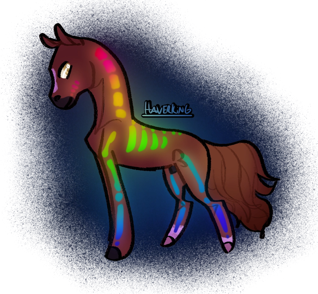 Click to view larger size Colorful Bones