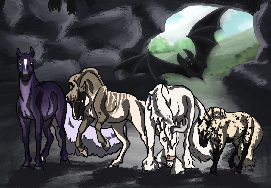 Click to view larger size Dralloween 2024 | Day 23 | Bats