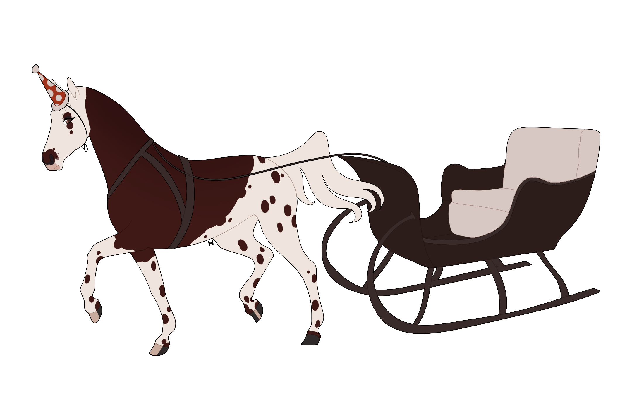 Click to view larger size Sad Beige Sled