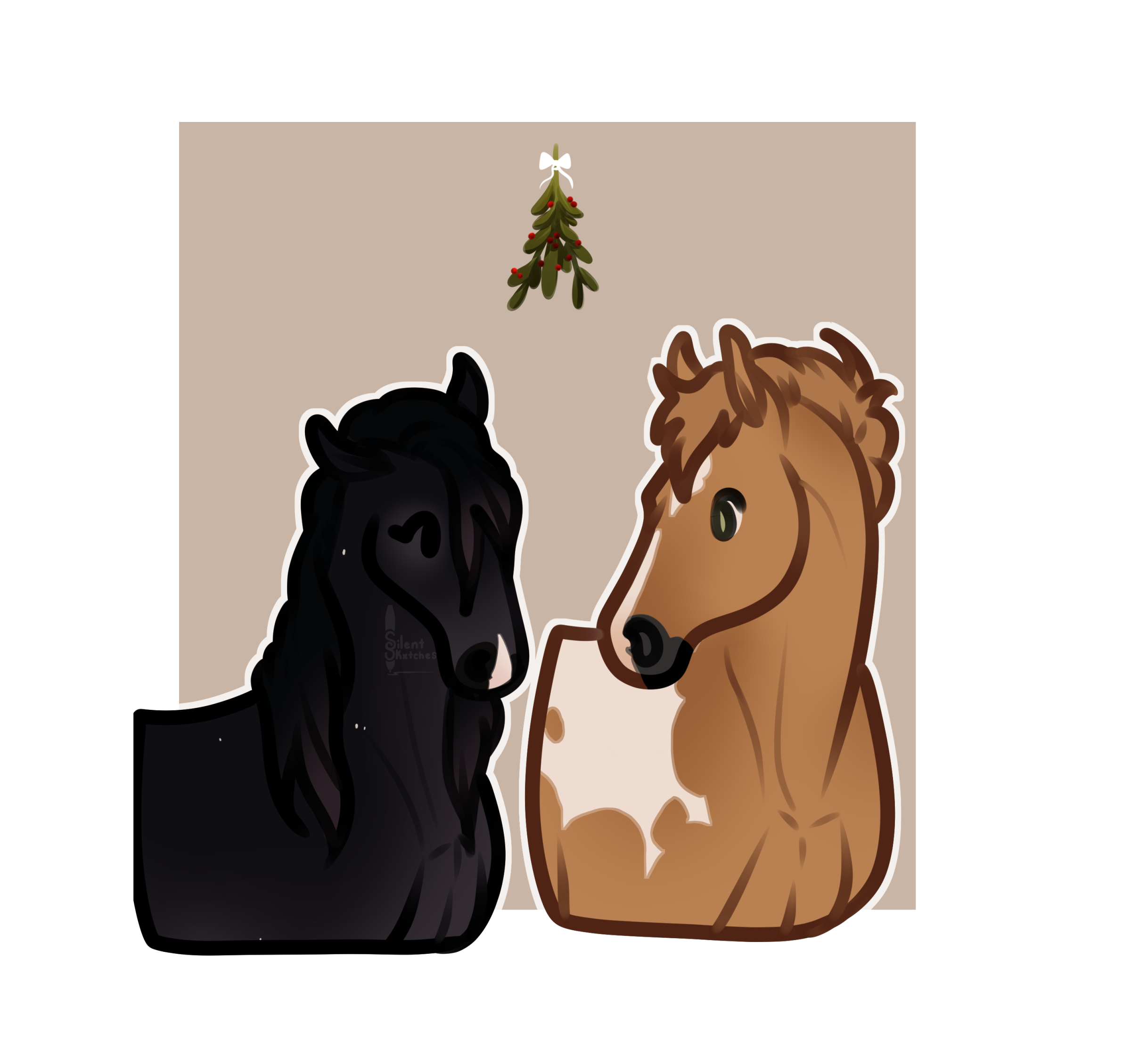 Click to view larger size Prompt #1 Under the Mistletoe